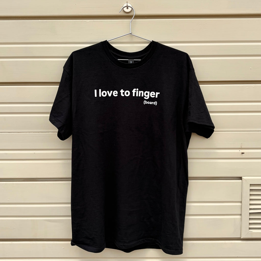 I love to fingerboard